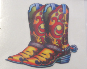 Image of FSCowboy Boots MCC Rodeo Decal